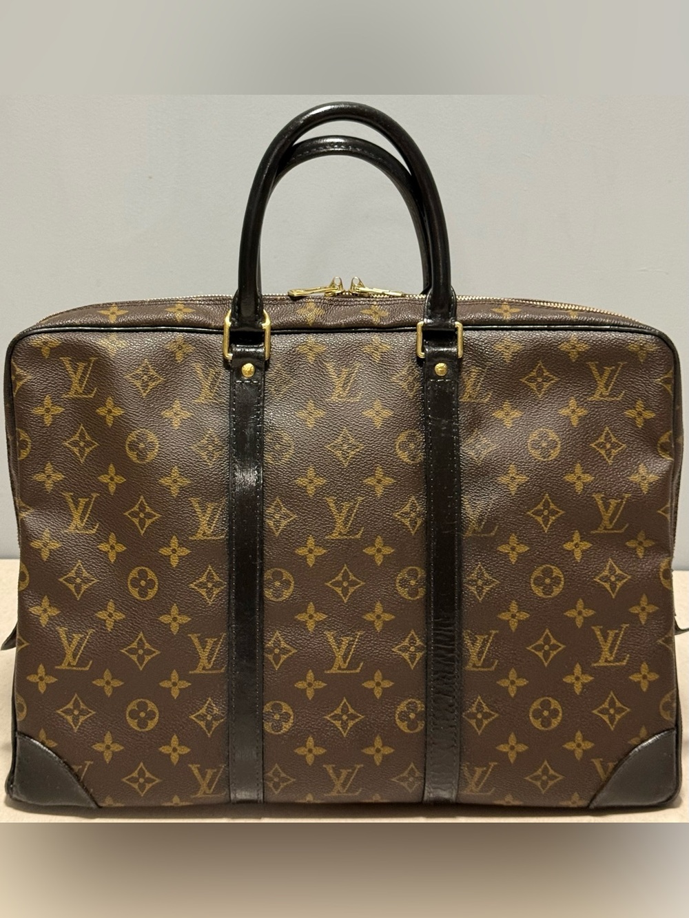 Louis Vuitton Vintage Monogram Porte-Documents Voyage briefcase